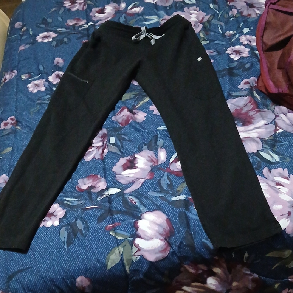 Figs Womens Black Jogger Pants